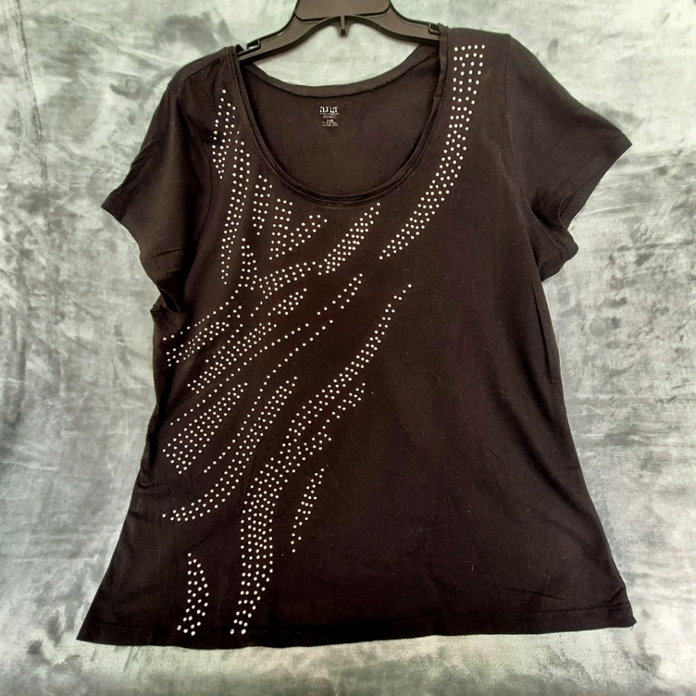 Women a.n.a. T-Shirt Black X-L